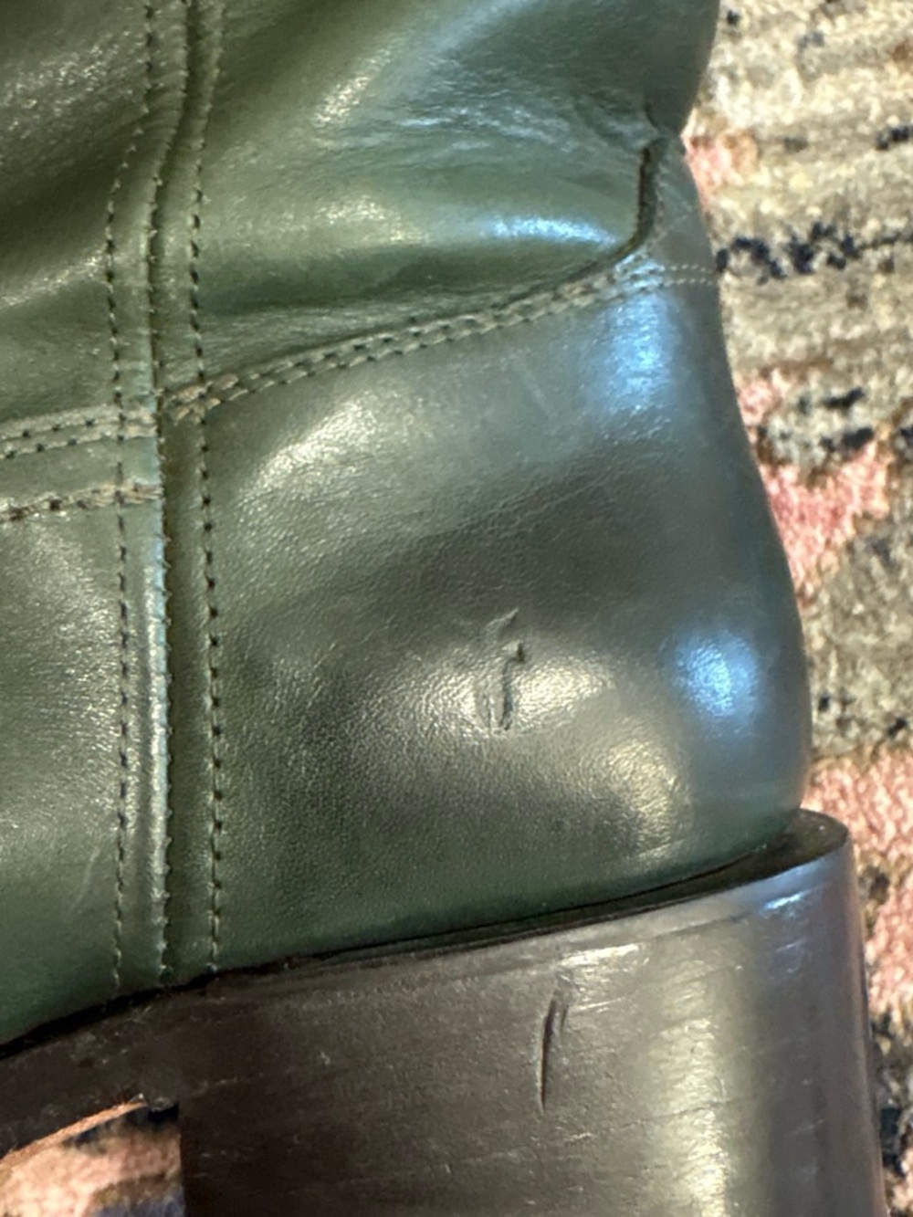Frye Campus Boots Forest Green View 2